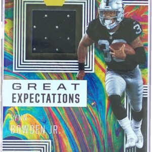 2020 Panini Illusions Lynn Bowden Jr. JSY #GE32 Raiders Great Expectations