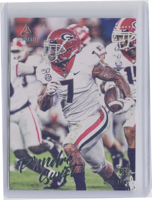 2020 Panini Luminance D'Andre Swift RC #110 Lions