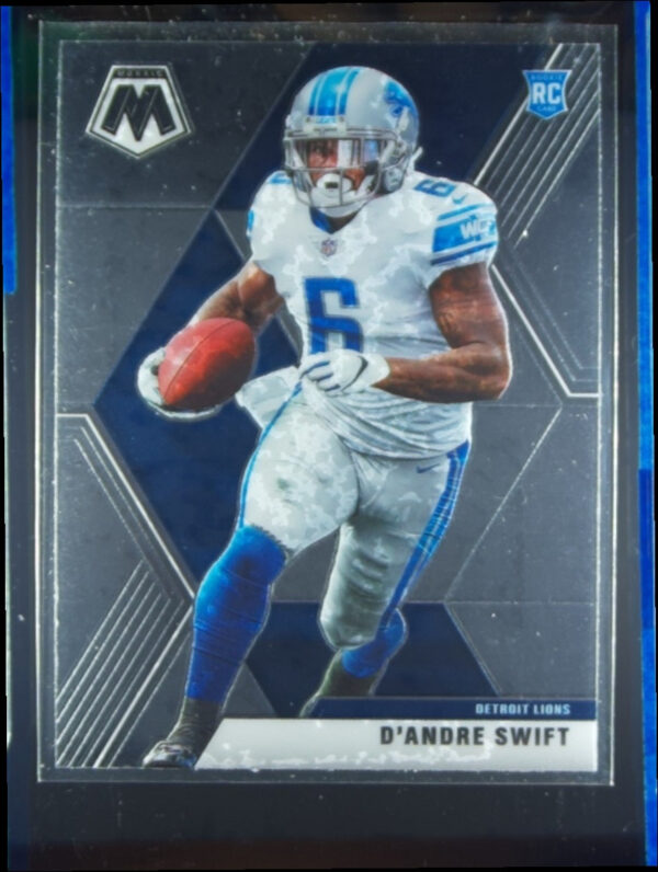 2020 Panini Mosaic D'Andre Swift RC #215 Lions