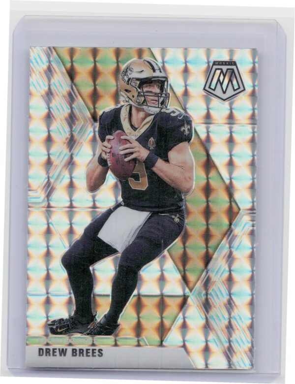 2020 Panini Mosaic Drew Brees #142 Saints
