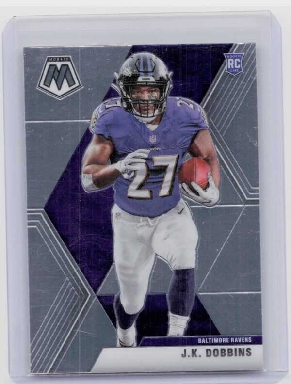 2020 Panini Mosaic J.K. Dobbins RC #223 Ravens