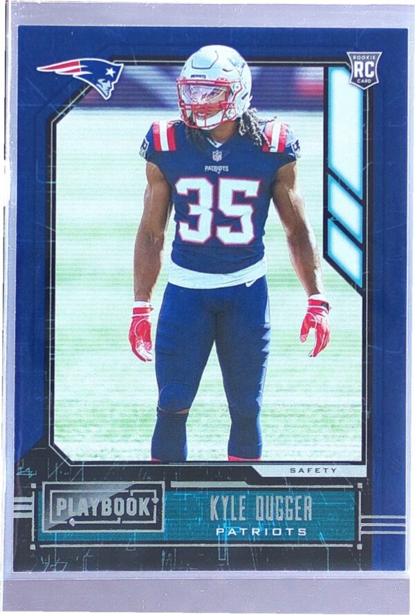 2020 Panini Playbook Kyle Dugger RC #183 Patriots