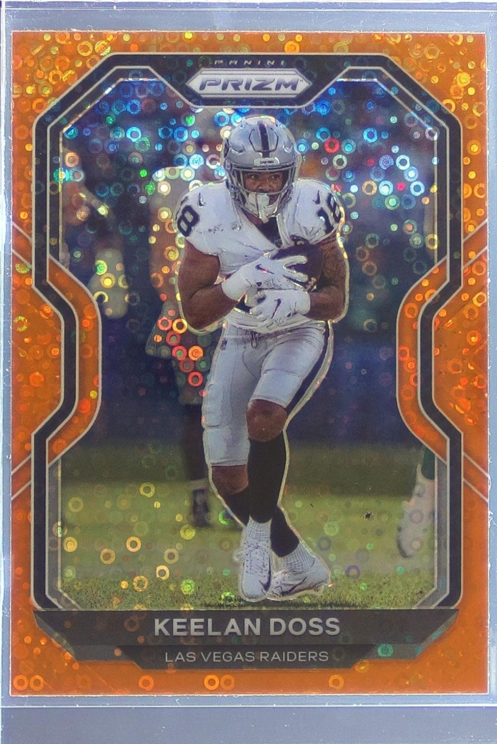 2020 Prizm Keelan Doss Prizm Disco #137 Raiders