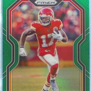 2020 Prizm Mecole Hardman Jr. Prizm Green #123 Chiefs