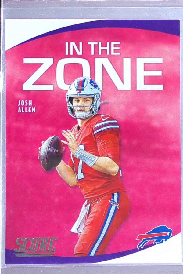 2020 Score Josh Allen #IZ-JA Bills In the Zone