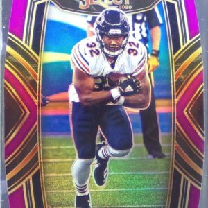 2020 Select David Montgomery Purple Prizm Die Cut #214 Bears