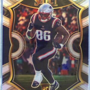 2020 Select Devin Asiasi Silver Prizm #100 Patriots