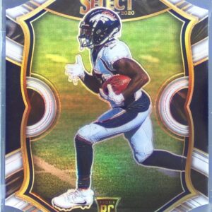 2020 Select KJ Hamler White Prizm Die Cut RC #67 Broncos