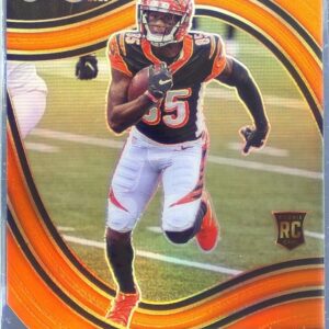 2020 Select Tee Higgins Orange Prizm Die Cut RC #360 Bengals