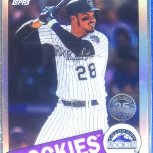 2020 Topps Chrome Nolan Arenado #85TC-24 Rockies 1985 Topps 35th Anniversary