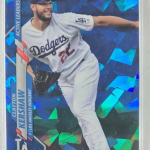 2020 Topps Chrome Sapphire Clayton Kershaw #U-90 Los Angeles Dodgers