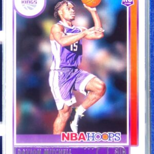 2021-22 Hoops Davion Mitchell RC #228 Kings