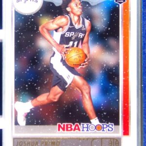 2021-22 Hoops Winter Joshua Primo RC #220 Spurs