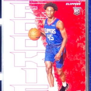 2021-22 Panini NBA Player of the Day Keon Johnson RC #71 Clippers