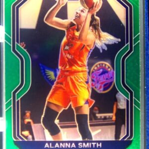 2021-22 Panini Prizm WNBA Alanna Smith Prizms Green #52 Mercury