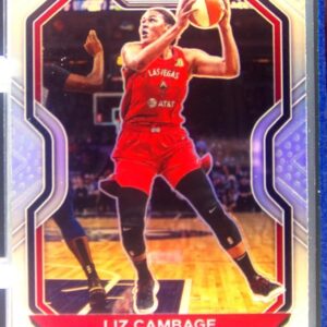 2021-22 Panini Prizm WNBA Liz Cambage Prizms Silver #77 Aces