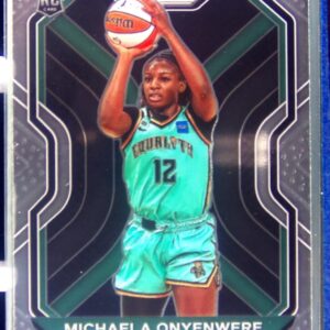 2021-22 Panini Prizm WNBA Michaela Onyenwere RC #94 Liberty