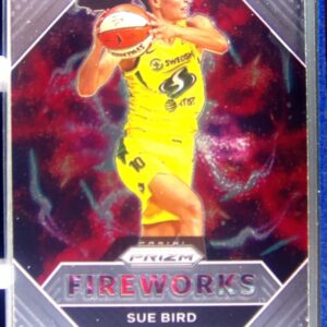 2021-22 Panini Prizm WNBA Sue Bird #18 Storm Fireworks