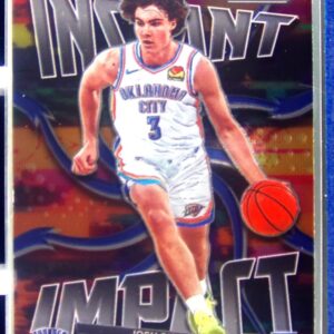 2021-22 Prizm Josh Giddey RC #4 Thunder Instant Impact