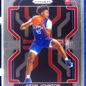 2021-22 Prizm Keon Johnson RC #326 Clippers