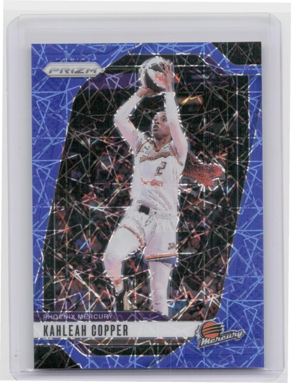 2021-22 WNBA Prizm Kahleah Cooper Blue Lazer #115 Mercury