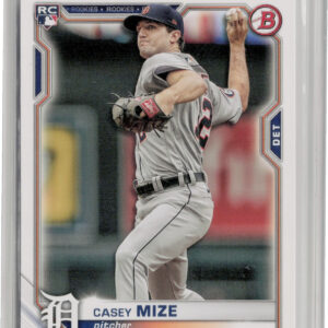 2021 Bowman Casey Mize RC #31 Tigers
