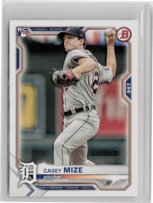 2021 Bowman Casey Mize RC #31 Tigers