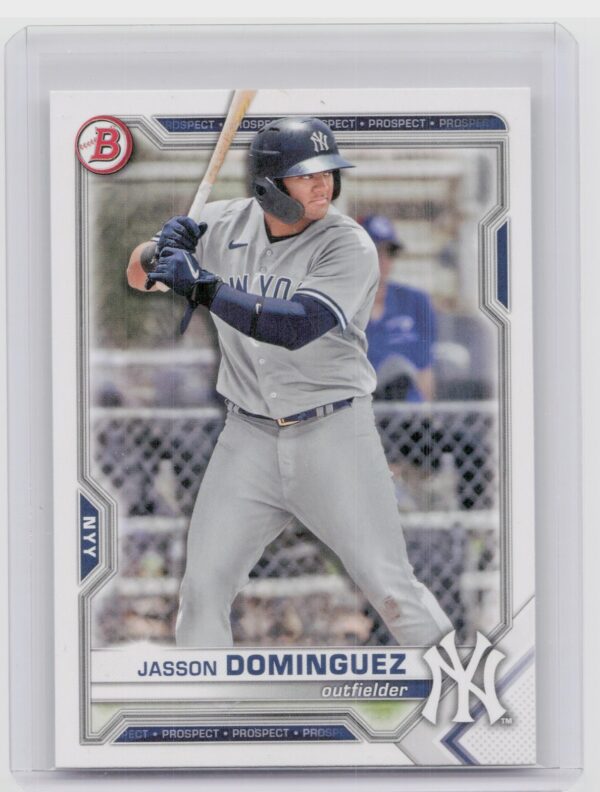 2021 Bowman Draft Jasson Domínguez #BD-77 Yankees