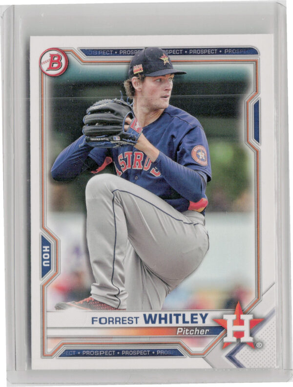 2021 Bowman Forrest Whitley #BP-9 Astros Prospects