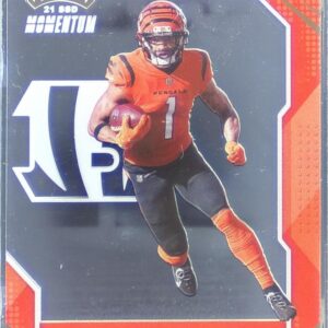 2021 Chronicles Ja'Marr Chase RC #PMR-5 Bengals Playoff Momentum Rookies