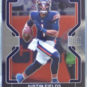 2021 Chronicles Justin Fields RC #PB-3 Bears Prizm Black