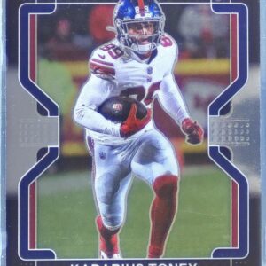 2021 Chronicles Kadarius Toney RC #PB-11 Giants Prizm Black