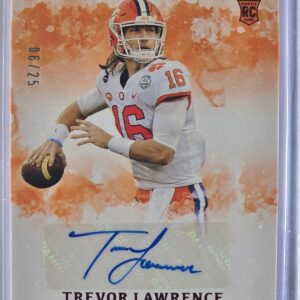2021 Chronicles Trevor Lawrence AU RC /25 Clemson OA-TVL