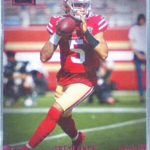 2021 Chronicles Trey Lance RC #PA-3 49ers Panini Pink