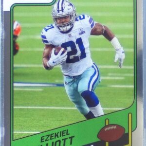 2021 Classics Ezekiel Elliott Premium Edition Silver #53 Cowboys