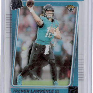 2021 Clearly Donruss Trevor Lawrence RC #51 Jaguars
