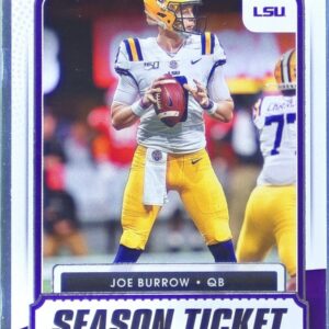 2021 Contenders Draft Picks Joe Burrow #18 Tigers
