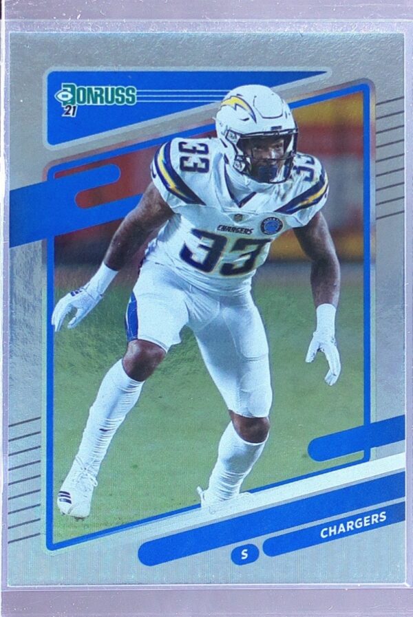 2021 Donruss Derwin James Jr. No Name #74 Chargers