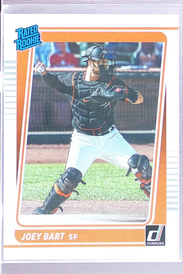 2021 Donruss Joey Bart RC #36 Giants