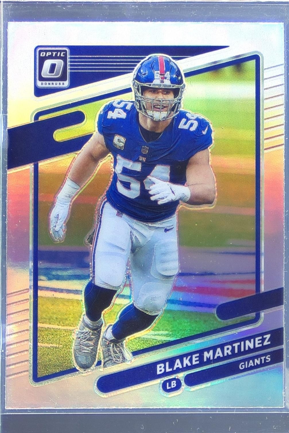 2021 Donruss Optic Blake Martinez Holo #17 Giants