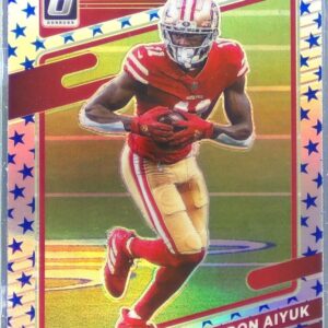 2021 Donruss Optic Brandon Aiyuk Stars #189 49ers