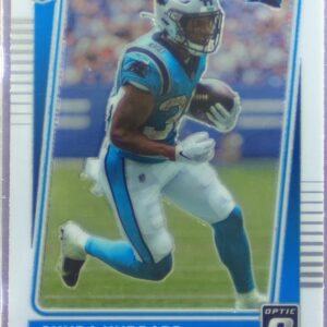 2021 Donruss Optic Chuba Hubbard RC #225 Panthers