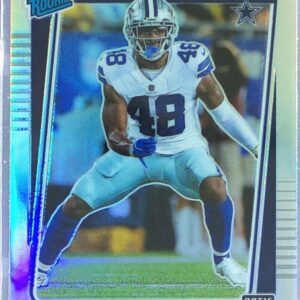 2021 Donruss Optic Jabril Cox Holo RC #286 Cowboys