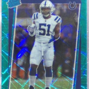 2021 Donruss Optic Kwity Paye Green Velocity RC #248 Colts