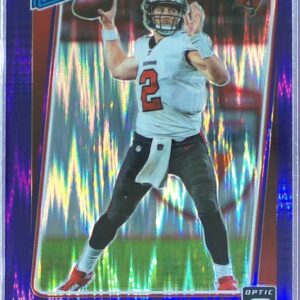 2021 Donruss Optic Kyle Trask Purple Shock RC #209 Buccaneers