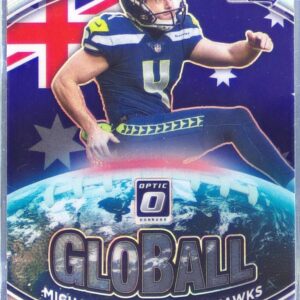 2021 Donruss Optic Michael Dickson #GB-6 Seahawks GloBall
