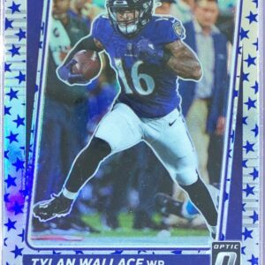 2021 Donruss Optic Tylan Wallace Stars RC #226 Ravens