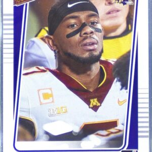 2021 Donruss Rashod Bateman #265 Ravens Rated Rookies Portrait