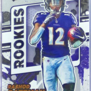 2021 Donruss Rashod Bateman RC #RGK-RBA Ravens Rookie Gridiron Kings