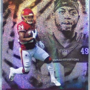 2021 Illusions Antonio Gibson Trophy Collection Dots #52 Team
